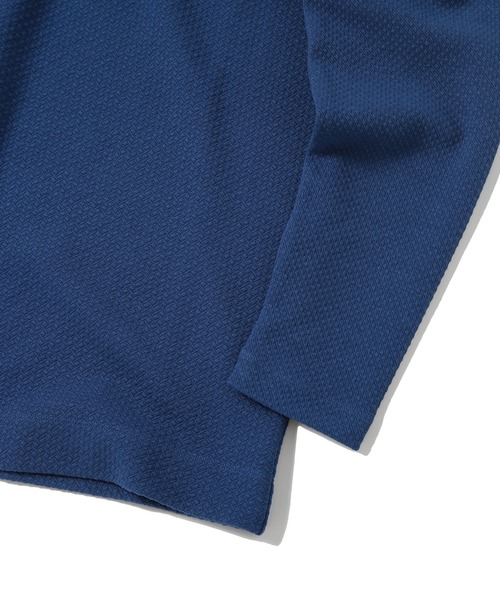 MEN'S BIGI（メンズビギ）の「フクレジャガードデザインVネックTEE（Tシャツ/カットソー・メンズ・ホワイト/ブルー/ブラック・04/01/02/03）」の12枚目の写真