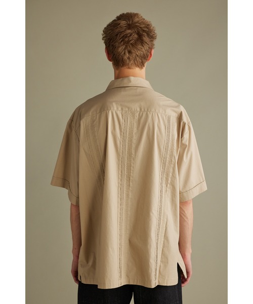 【セール】ジップルーズキューバシャツ（シャツ/ブラウス）｜STYLEMIXER（スタイルミキサー）