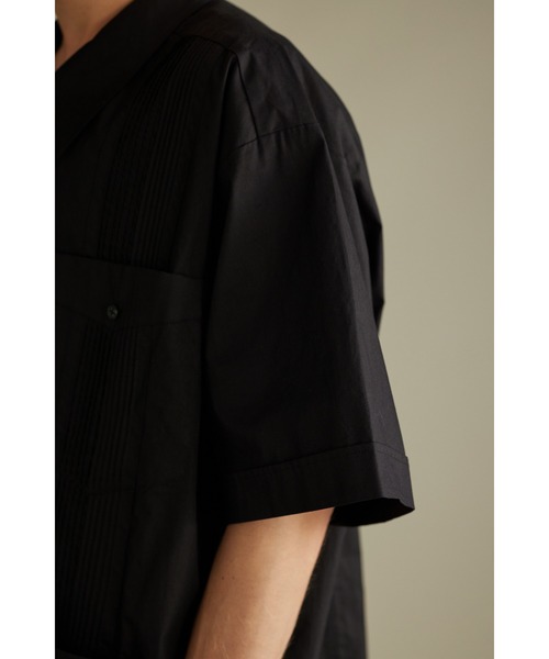 【セール】ジップルーズキューバシャツ（シャツ/ブラウス）｜STYLEMIXER（スタイルミキサー）