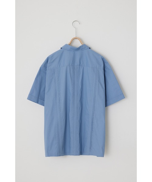 【セール】ジップルーズキューバシャツ（シャツ/ブラウス）｜STYLEMIXER（スタイルミキサー）