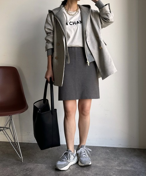 DouDou（ドゥドゥ）の「シャークスキンダブルジャケット（テーラード