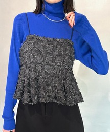 mystic | 【2024SS/マルチWAY】ジャガードキャミソール(キャミソール)