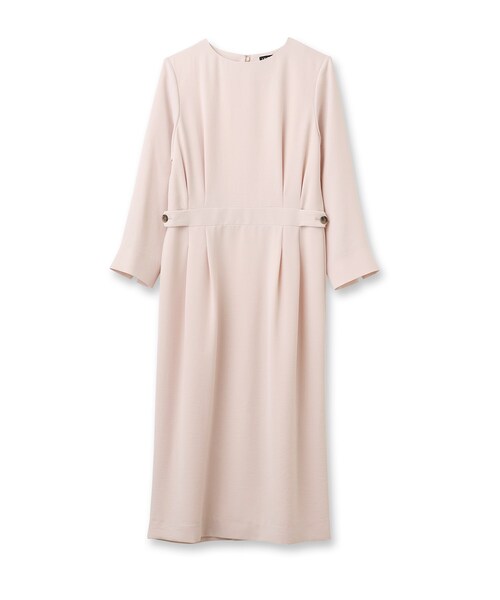 INDIVI（インディヴィ）の「◆【春の新作！／こなれSETUP／洗える／UVケア】Iラインワンピース（ワンピース・レディース・ブラック/ネイビー/ピンク・40/38/36/03/05/15 /13/19）」の11枚目の写真