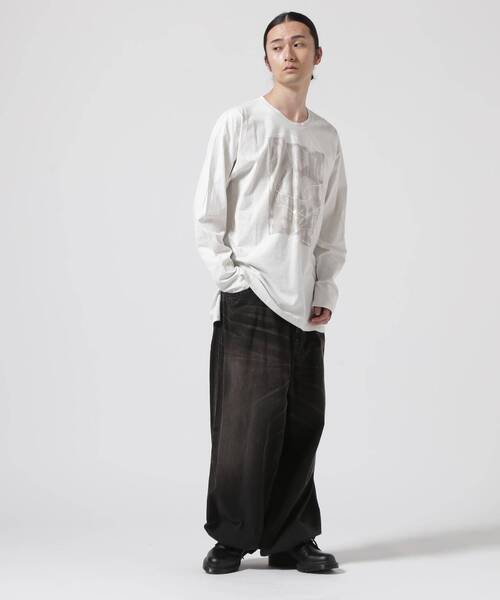 KMRii（ケムリ）の「KMRii/ケムリ/Angel Dust 05/LS TEE（Tシャツ/カットソー・メンズ・ブラック/ホワイト・1/2/3）」の3枚目の写真