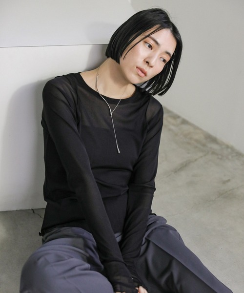 select MOCA（セレクトモカ）の「【ZOZO限定】Yシェイプネックレス（ネックレス・レディース・シルバー/ゴールド・FREE）」の13枚目の写真