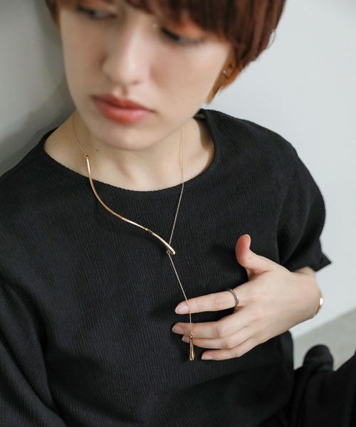 select MOCA（セレクトモカ）の「【ZOZO限定】Yシェイプネックレス（ネックレス・レディース・シルバー/ゴールド・FREE）」の16枚目の写真