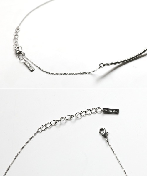 select MOCA（セレクトモカ）の「【ZOZO限定】Yシェイプネックレス（ネックレス・レディース・シルバー/ゴールド・FREE）」の6枚目の写真