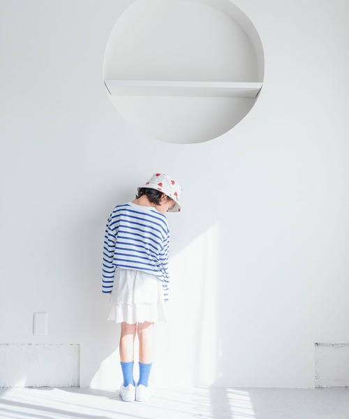 LOWRYS FARM（ローリーズファーム）の「シシュウティアードミニスカート　100711（スカート・キッズ・ホワイト/ブラック・110cm/120cm/130cm/140cm/150cm）」の12枚目の写真