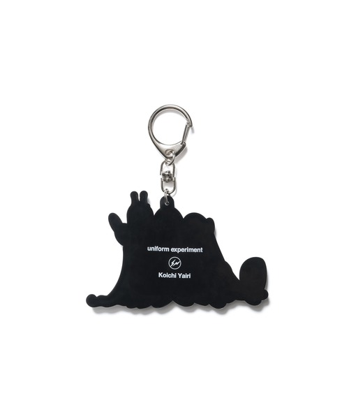 uniform experiment（ユニフォームエクスペリメント）の「FRAGMENT : Koichi Yairi / KEY RING (GHOSTS)（キーホルダー・メンズ・ホワイト・FREE）」の3枚目の写真