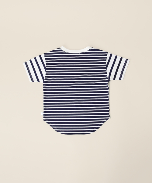 IENA ENFANT（イエナアンファン）の「[BASIC]LIMITEDボーダーエトワールロゴTシャツ kids（Tシャツ/カットソー・キッズ・キャメル/ネイビー・SMALL/MEDIUM/LARGE）」の15枚目の写真
