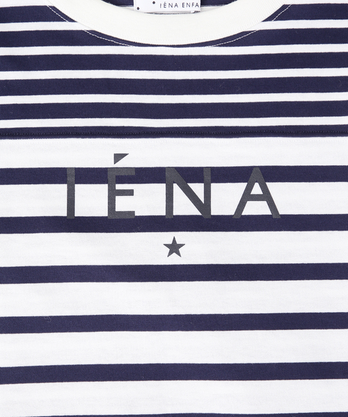 IENA ENFANT（イエナアンファン）の「[BASIC]LIMITEDボーダーエトワールロゴTシャツ kids（Tシャツ/カットソー・キッズ・キャメル/ネイビー・SMALL/MEDIUM/LARGE）」の8枚目の写真