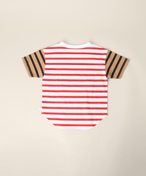 IENA ENFANT（イエナアンファン）の「[BASIC]LIMITEDボーダーエトワールロゴTシャツ kids（Tシャツ/カットソー・キッズ・キャメル/ネイビー・SMALL/MEDIUM/LARGE）」の6枚目の写真