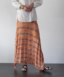 Liesse | 透かし柄ニットフレアスカート(スカート)