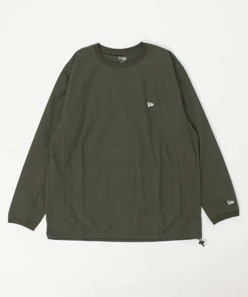 NEW ERA(ニューエラ)の「NEW ERA/ニューエラ 長袖ラッシュガード ユーティリティ/水陸両用 バックプリント 14109985/14109986(ラッシュガード・メンズ・ブラック/オリーブ・M/L/2XL/XL)」の1枚目の写真