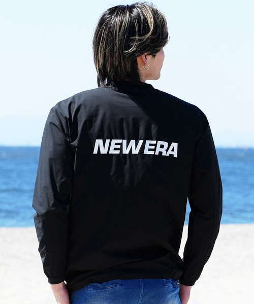 NEW ERA(ニューエラ)の「NEW ERA/ニューエラ 長袖ラッシュガード ユーティリティ/水陸両用 バックプリント 14109985/14109986(ラッシュガード・メンズ・ブラック/オリーブ・M/L/2XL/XL)」の11枚目の写真