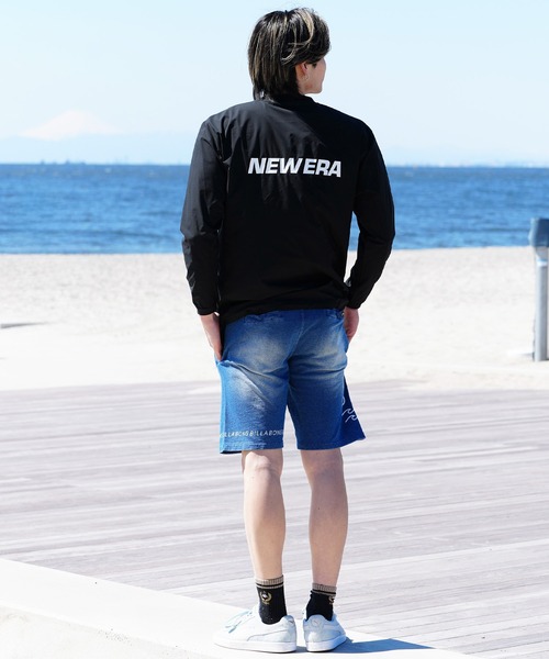 NEW ERA(ニューエラ)の「NEW ERA/ニューエラ 長袖ラッシュガード ユーティリティ/水陸両用 バックプリント 14109985/14109986(ラッシュガード・メンズ・ブラック/オリーブ・M/L/2XL/XL)」の5枚目の写真