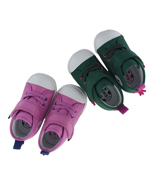 CONVERSE（コンバース）の「【CONVERSE／コンバース】ベビー オールスター N ダイナソー V-1／BABY ALL STAR N DINOSAUR V-1（スニーカー・キッズ・ライトパープル/グリーン×ピンク・15.0cm/14.0cm/13.0cm）」の11枚目の写真