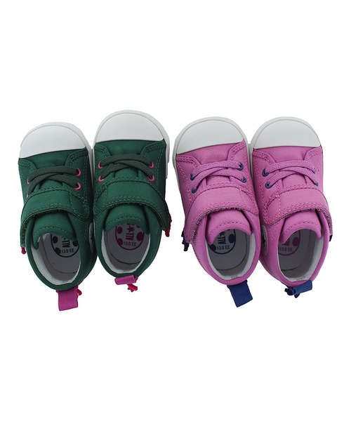 CONVERSE（コンバース）の「【CONVERSE／コンバース】ベビー オールスター N ダイナソー V-1／BABY ALL STAR N DINOSAUR V-1（スニーカー・キッズ・ライトパープル/グリーン×ピンク・15.0cm/14.0cm/13.0cm）」の12枚目の写真