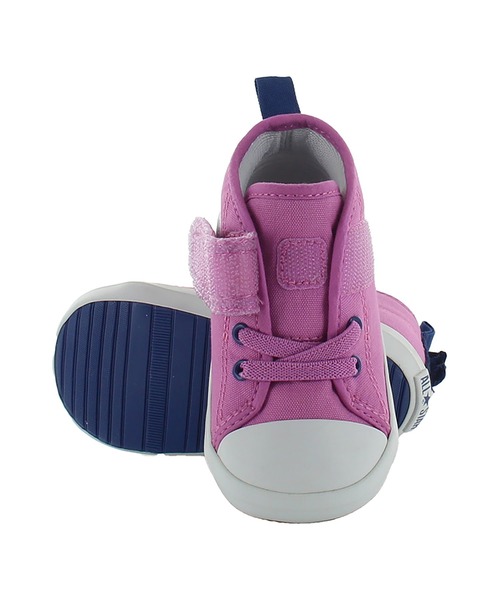 CONVERSE（コンバース）の「【CONVERSE／コンバース】ベビー オールスター N ダイナソー V-1／BABY ALL STAR N DINOSAUR V-1（スニーカー・キッズ・ライトパープル/グリーン×ピンク・15.0cm/14.0cm/13.0cm）」の3枚目の写真