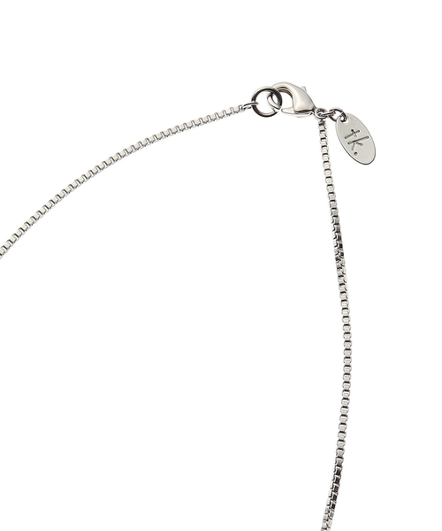 tk.TAKEO KIKUCHI（ティーケータケオキクチ）の「◆ダブルリングネックレス（ネックレス・メンズ・シルバー/ブラック系4/ブラック系5/シルバー系/シルバー系4/シルバー系5/ゴールド系5・00）」の9枚目の写真