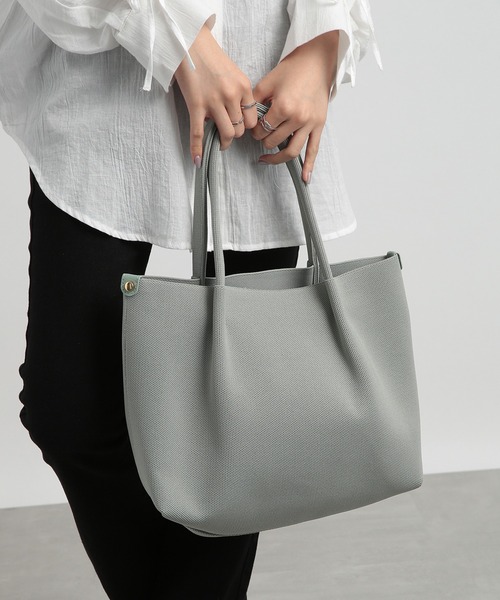 ROOTOTE(ルートート)の「【ROOTOTE】トートバッグ LT.デリ.ルフルーA※(トートバッグ・レディース・アイボリー/ブラック/ベージュ/グレー・FREE)」の11枚目の写真