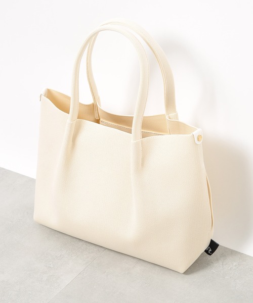 ROOTOTE(ルートート)の「【ROOTOTE】トートバッグ LT.デリ.ルフルーA※(トートバッグ・レディース・アイボリー/ブラック/ベージュ/グレー・FREE)」の10枚目の写真