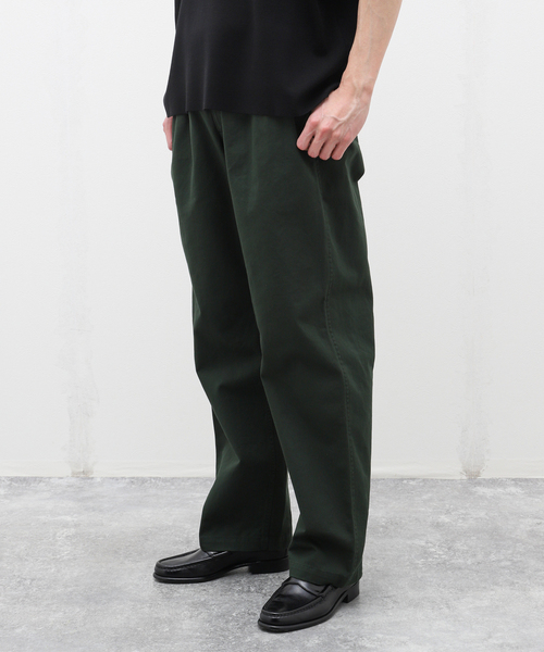 LENO(リノ)の「【LENO / リノ】SIDE BELTED GURKHA TROUSERS(スラックス・メンズ・ベージュ/カーキ・1/2)」の2枚目の写真