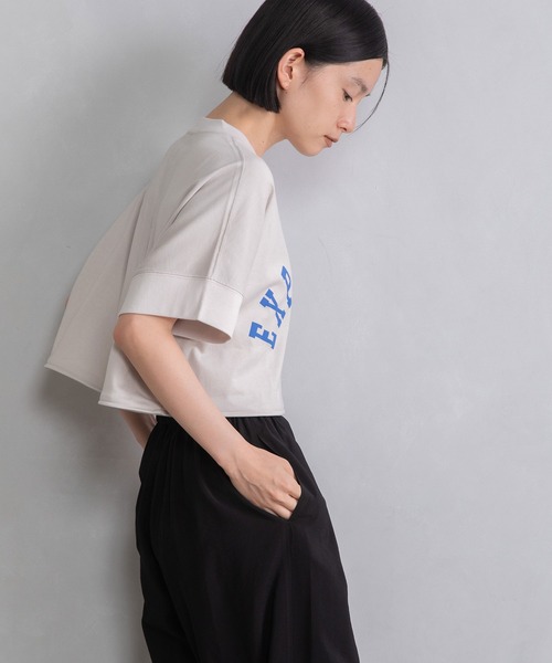 MARECHAL TERRE（マルシャルテル）の「2way ロゴトップス（Tシャツ/カットソー・レディース・ブラック/ホワイト/ベージュ系その他/レッド・MEDIUM）」の15枚目の写真