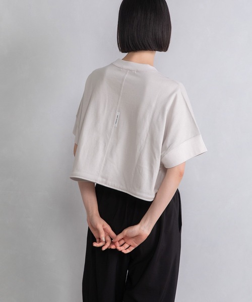 MARECHAL TERRE（マルシャルテル）の「2way ロゴトップス（Tシャツ/カットソー・レディース・ブラック/ホワイト/ベージュ系その他/レッド・MEDIUM）」の16枚目の写真