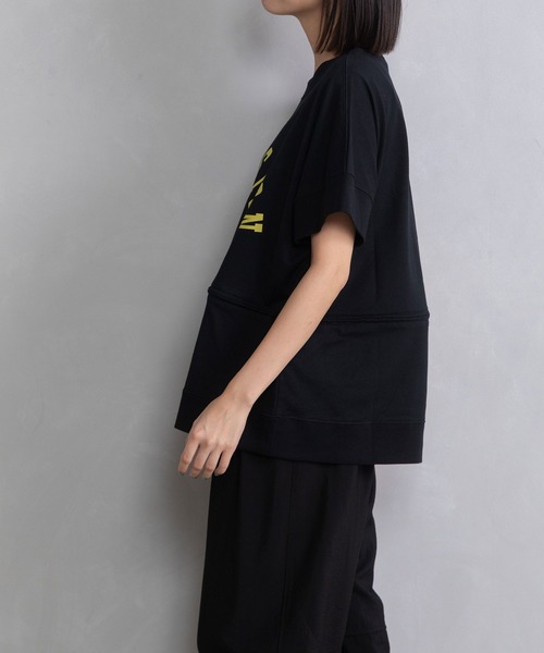 MARECHAL TERRE（マルシャルテル）の「2way ロゴトップス（Tシャツ/カットソー・レディース・ブラック/ホワイト/ベージュ系その他/レッド・MEDIUM）」の17枚目の写真