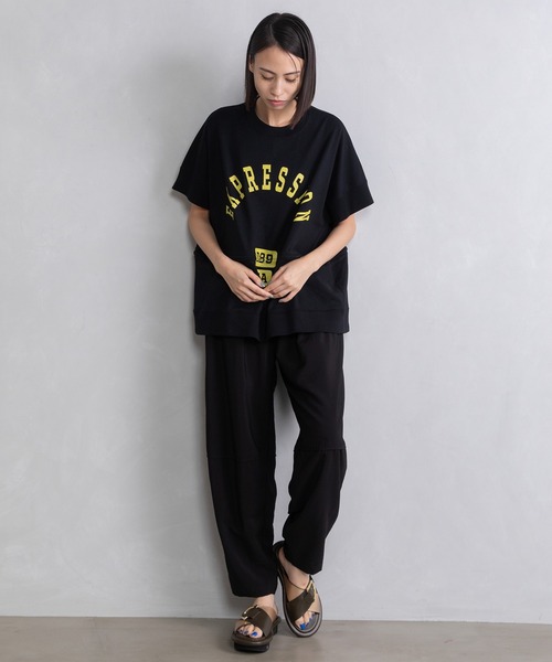 MARECHAL TERRE（マルシャルテル）の「2way ロゴトップス（Tシャツ/カットソー・レディース・ブラック/ホワイト/ベージュ系その他/レッド・MEDIUM）」の19枚目の写真