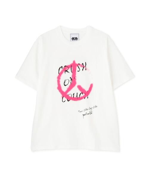 L.H.P（エルエイチピー）の「【WEB&DEPOT限定】UMLAUT/ウムラウト/グラフィックTEE（Tシャツ/カットソー・レディース・ブラック/ホワイト・L/M）」の13枚目の写真