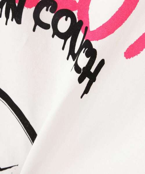 L.H.P（エルエイチピー）の「【WEB&DEPOT限定】UMLAUT/ウムラウト/グラフィックTEE（Tシャツ/カットソー・レディース・ブラック/ホワイト・L/M）」の3枚目の写真