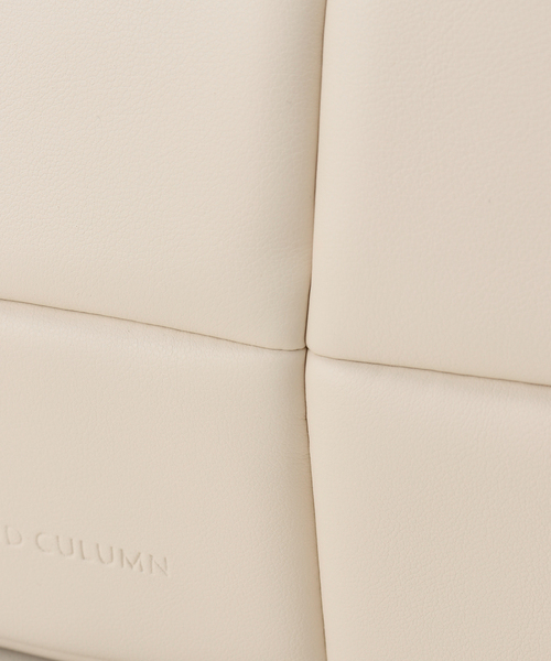 ADD CULUMN(アドカラム)の「【ADD CULUMN/アドカラム】 PUFF - BOSTON W(ハンドバッグ・レディース・ホワイト/ピンク系その他・FREE)」の14枚目の写真
