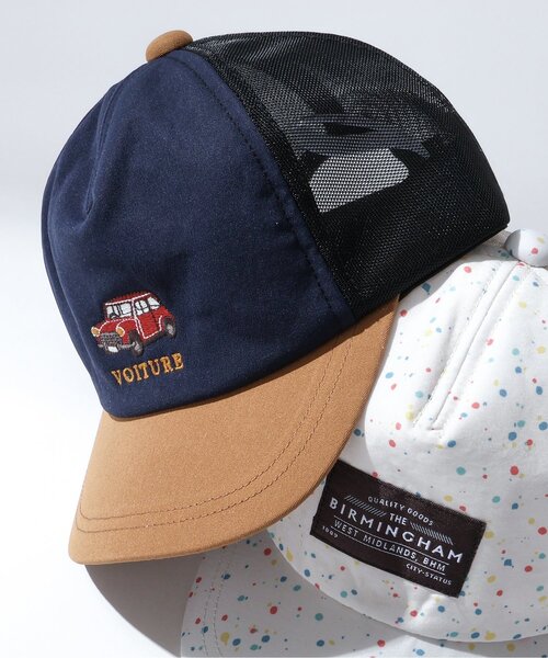 apres les cours（アプレレクール）の「バラエティメッシュキャップ（キャップ・キッズ・アイボリー/グリーン/ピンク/ラベンダー/ネイビー・58/54/50）」の3枚目の写真