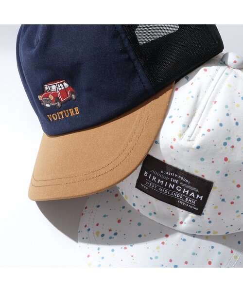 apres les cours（アプレレクール）の「バラエティメッシュキャップ（キャップ・キッズ・アイボリー/グリーン/ピンク/ラベンダー/ネイビー・58/54/50）」の15枚目の写真