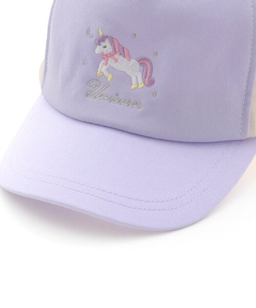 apres les cours（アプレレクール）の「バラエティメッシュキャップ（キャップ・キッズ・アイボリー/グリーン/ピンク/ラベンダー/ネイビー・58/54/50）」の21枚目の写真