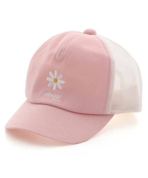 apres les cours（アプレレクール）の「バラエティメッシュキャップ（キャップ・キッズ・アイボリー/グリーン/ピンク/ラベンダー/ネイビー・58/54/50）」の8枚目の写真