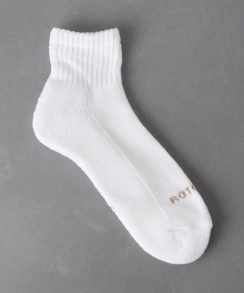 ROTOTO（ロトト）の「＜ROTOTO＞ EVERYDAY PILE ANKLE SOCKS/アンクル ソックス（ソックス/靴下・メンズ・ブラック/ライトグレー/ライム/ホワイト/コバルトブルー・FREE）」の2枚目の写真