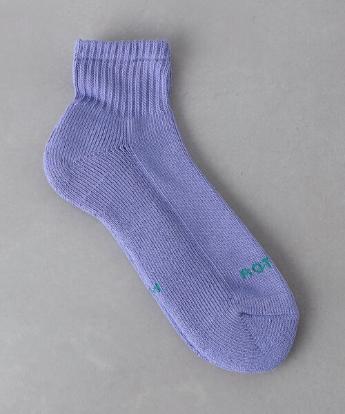 ROTOTO（ロトト）の「＜ROTOTO＞ EVERYDAY PILE ANKLE SOCKS/アンクル ソックス（ソックス/靴下・メンズ・ブラック/ライトグレー/ライム/ホワイト/コバルトブルー・FREE）」の5枚目の写真