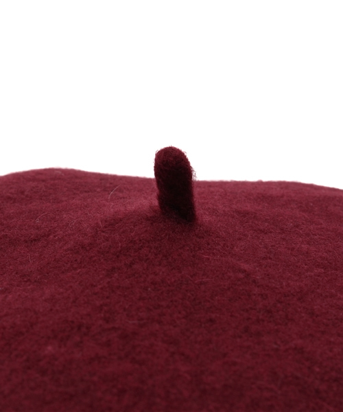 WEGO（ウィゴー）の「WEGO/フェルトベレー（ハンチング/ベレー帽・レディース・ネイビー/キャメル/ワイン/カーキ/グレー/ブラック・FREE）」の8枚目の写真