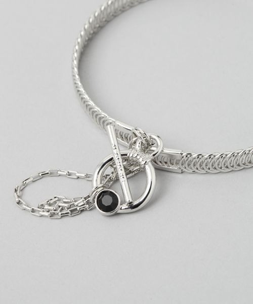 JEANASIS（ジーナシス）の「Hanging C choker/111793（チョーカー・レディース・シルバー/シルバー系その他・FREE）」の5枚目の写真