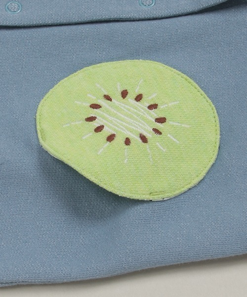 baby cheer（ベイビーチアー）の「シトラスショートオール（ロンパース・キッズ・レモンイエロー・70cm/80ｃｍ）」の5枚目の写真