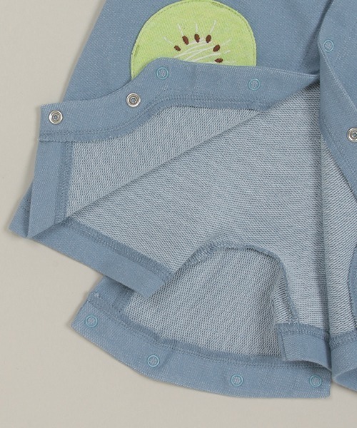 baby cheer（ベイビーチアー）の「シトラスショートオール（ロンパース・キッズ・レモンイエロー・70cm/80ｃｍ）」の3枚目の写真