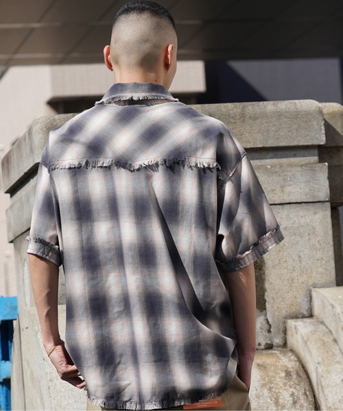 JACKROSE（ジャックローズ）の「JE-CHECK WESTERN SHIRT（シャツ/ブラウス・メンズ・ブラック/イエロー/レッド・L/M）」の8枚目の写真