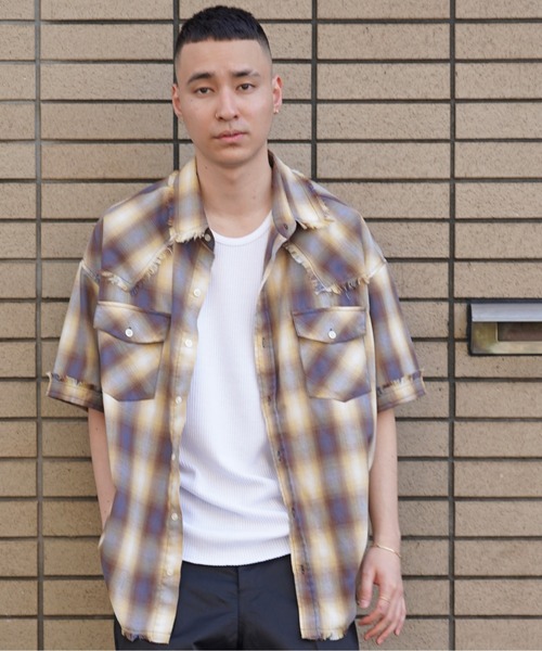 JACKROSE（ジャックローズ）の「JE-CHECK WESTERN SHIRT（シャツ/ブラウス・メンズ・ブラック/イエロー/レッド・L/M）」の15枚目の写真