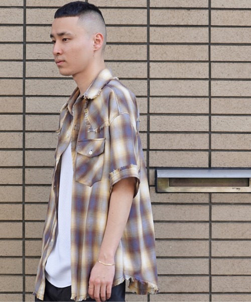JACKROSE（ジャックローズ）の「JE-CHECK WESTERN SHIRT（シャツ/ブラウス・メンズ・ブラック/イエロー/レッド・L/M）」の17枚目の写真