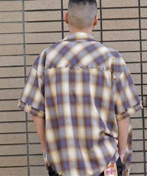 JACKROSE（ジャックローズ）の「JE-CHECK WESTERN SHIRT（シャツ/ブラウス・メンズ・ブラック/イエロー/レッド・L/M）」の18枚目の写真