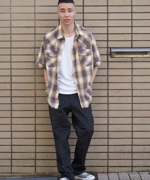 JACKROSE（ジャックローズ）の「JE-CHECK WESTERN SHIRT（シャツ/ブラウス・メンズ・ブラック/イエロー/レッド・L/M）」の20枚目の写真