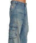 DIESEL メンズ デニム ルーズ ストレート D-FISH-CARGO 28 71UmmDHwfPL.jpg